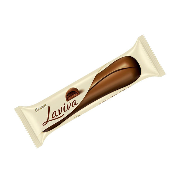 Ülker Laviva Çikolata (Bar with Milk Chocolate, Dark Chocolate Filling