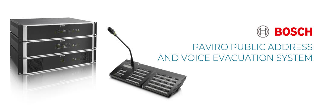 Bosch PAVIRO Public Address  and Voice Evacuation System