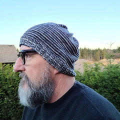 hand knit hat