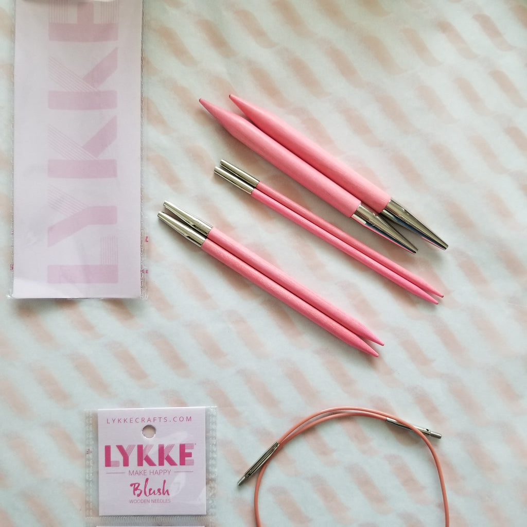 Lykke Blush Double Pointed Knitting Needles – The Knitting Lounge