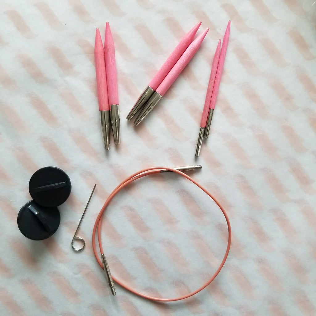 LYKKE Clear Swivel Cord for Interchangeable Tips — Loop Knitting