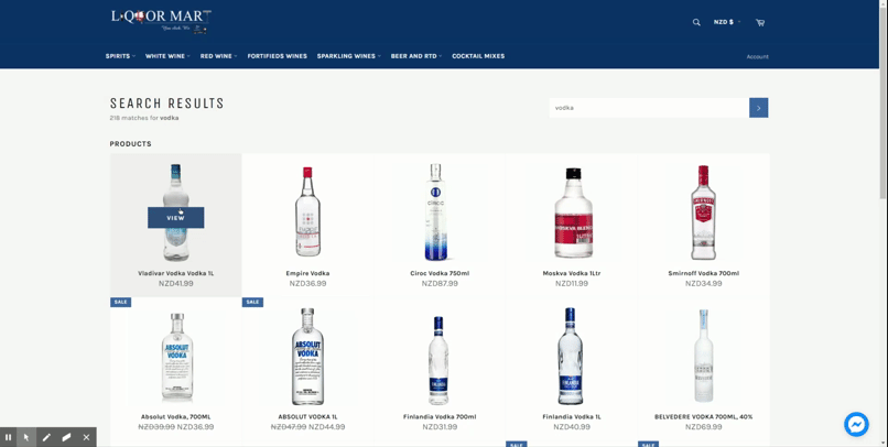 Buy Vodka online