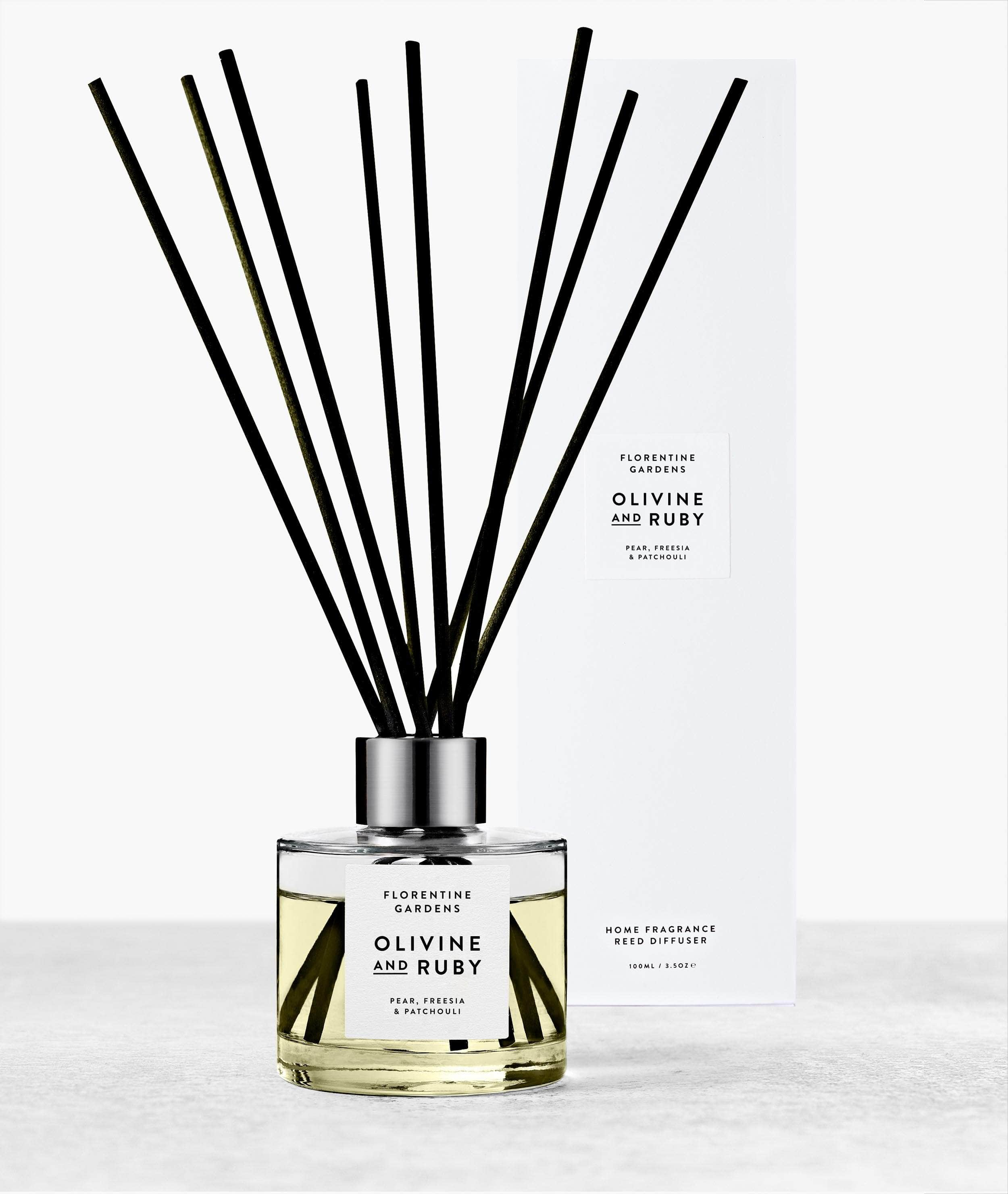 Florentine Gardens Reed Diffuser - Pear, Freesia & Patchouli – Olivine ...