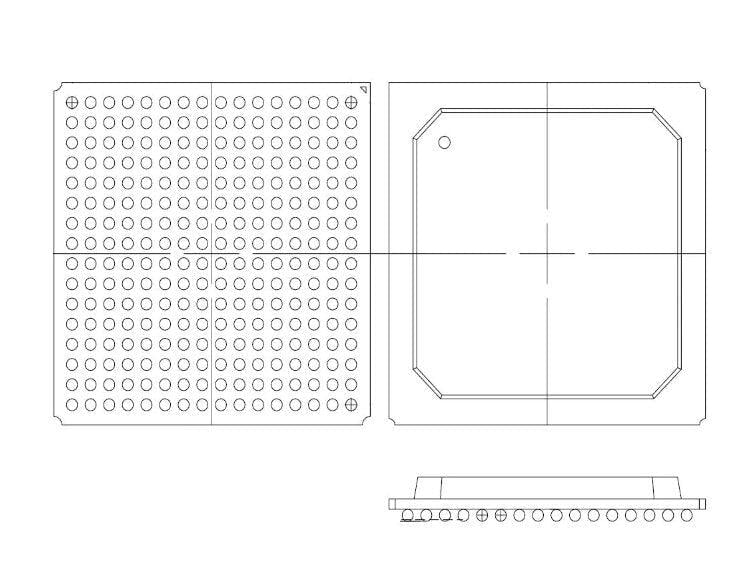 Xilinx Field Programmable Gate Array - FPGA - part # XC3S1000-5FT256C