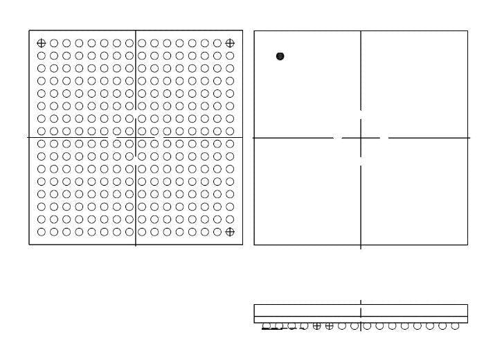 Xilinx Field Programmable Gate Array - FPGA - part # XC3S1200E-4FT256C