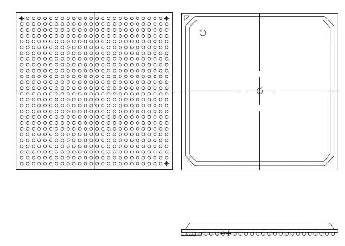 Xilinx Field Programmable Gate Array - FPGA - part # XC3S400A-4FGG320C