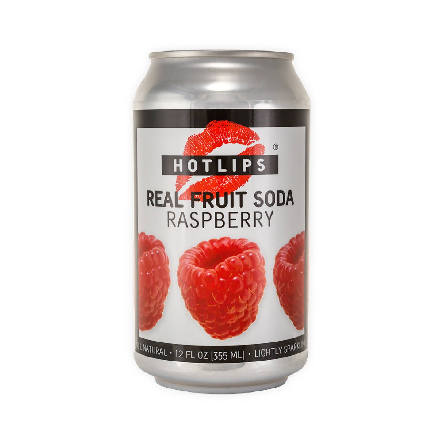 Raspberry Real Fruit Soda - 12 Pack