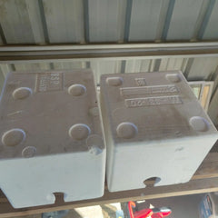 styrofoam native bee hive covers - Foam native bee hive covers - keeping native bee hive warm in winter - native bee hive too cold