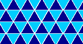 Tesselatted mosaic pattern