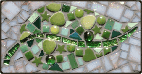 Learn how to make mosaic leaves
