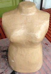 paper mache torso