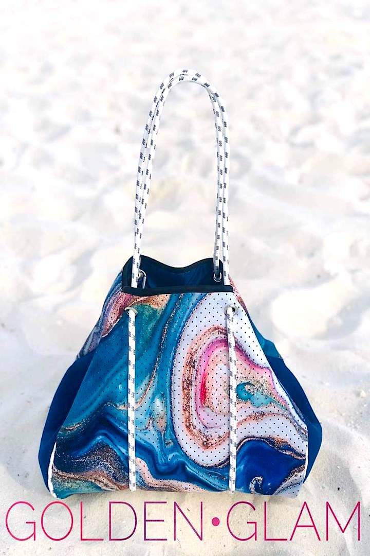 neoprene beach bag
