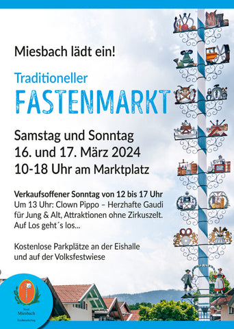 Miesbach lädt ein zum Fastenmarkt