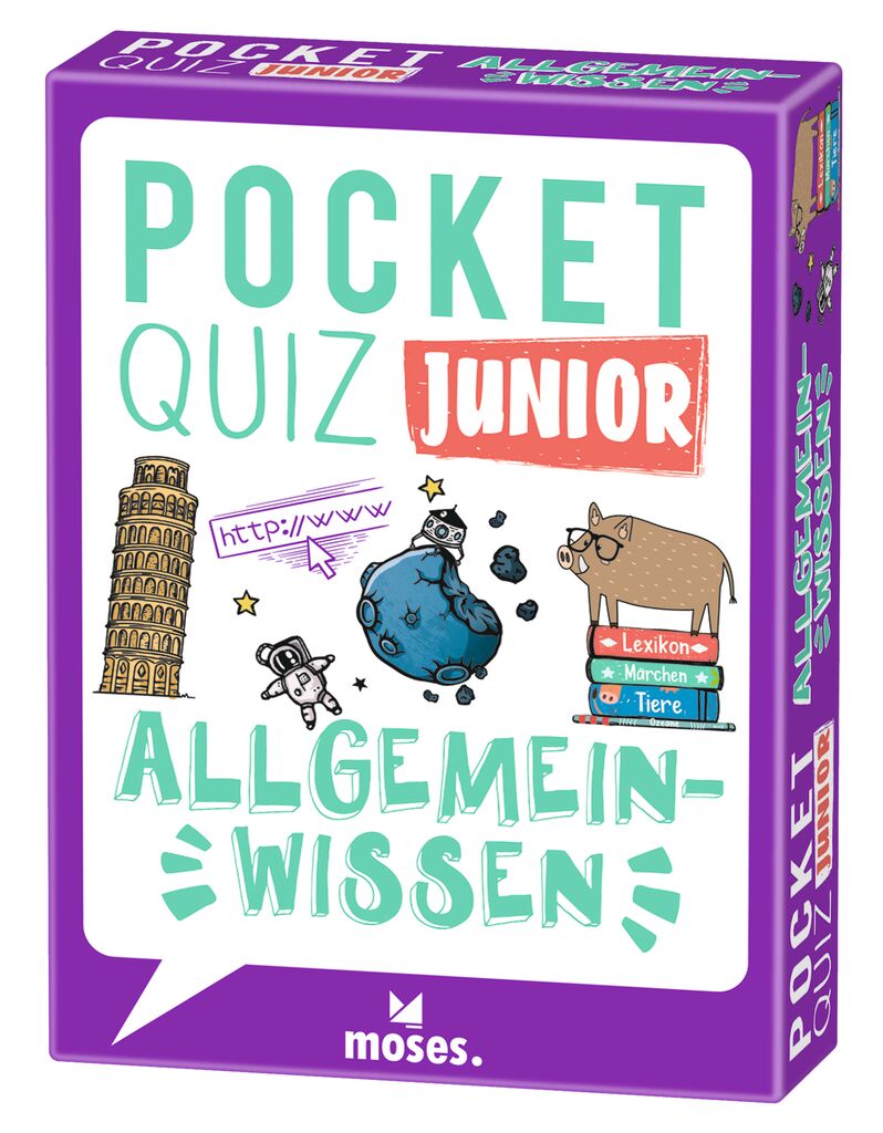 Pocket Quiz junior Allgemeinwissen