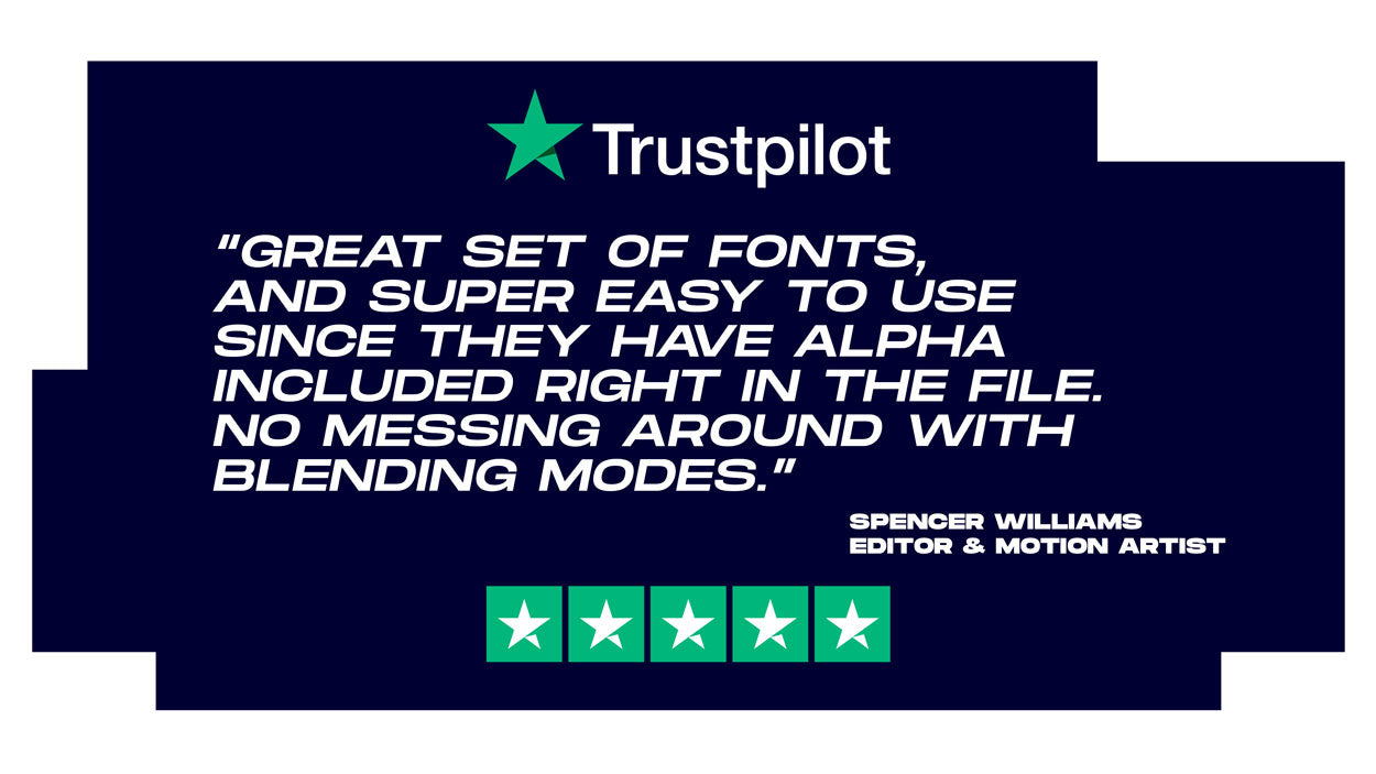 animated fonts review