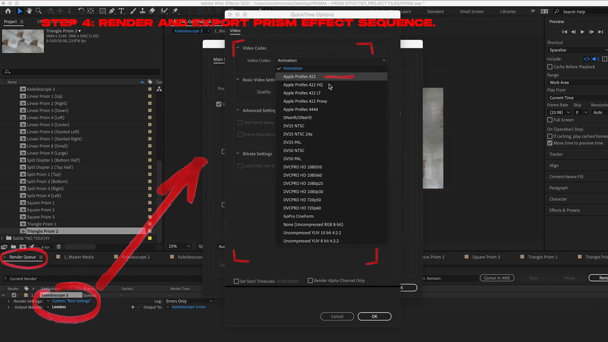 How To Add Prism Effects in After Effects After Effects Tutorial