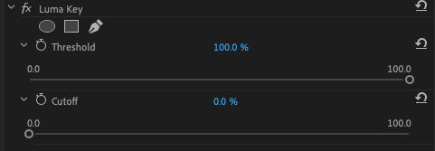 luma key effect premiere pro