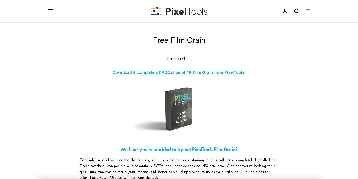 free film grain