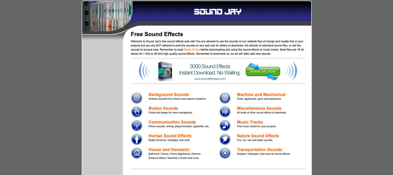 27 Awesome Royalty-Free Sound Effects Sites