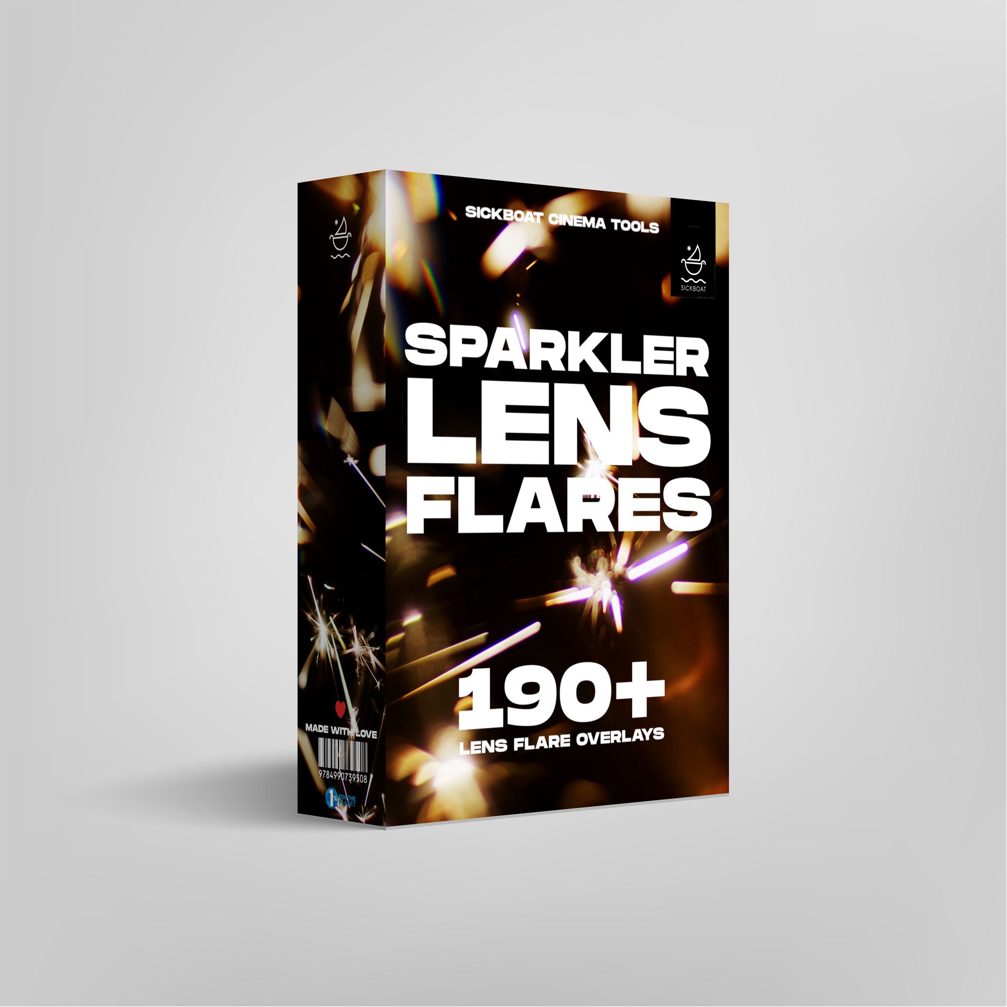 sparkler lens flare Pack