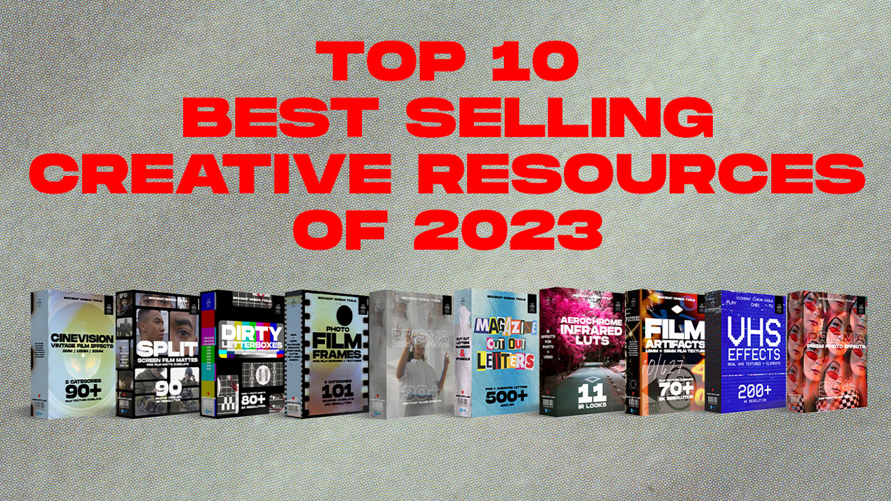 Top 10 Best Selling Creative Resources of 2023