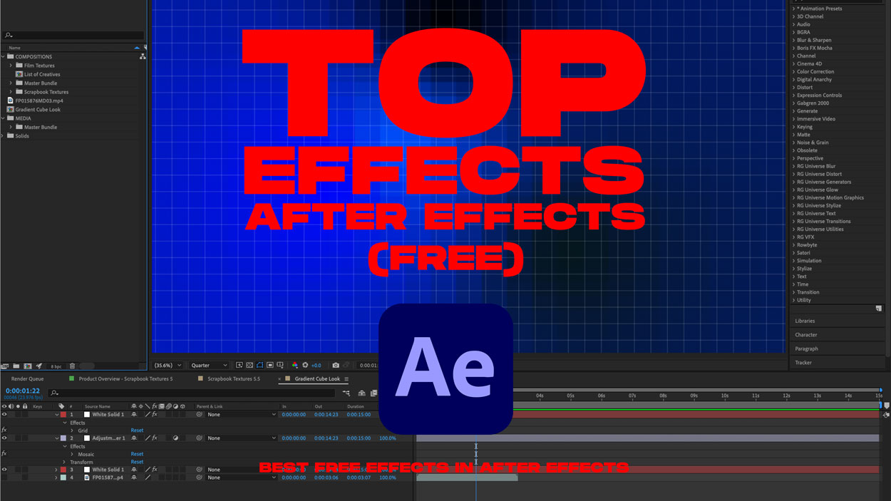 After Effects, Software