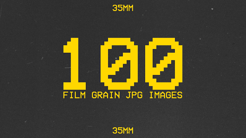 35mm film grain for video editing