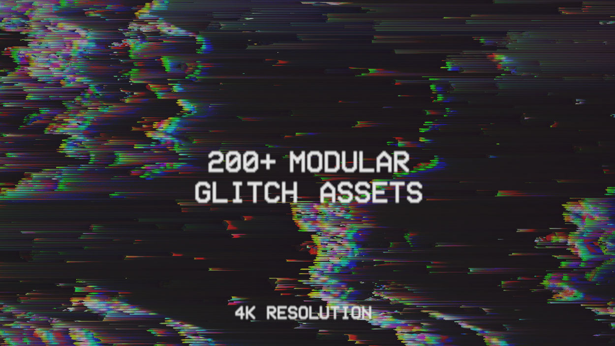 top glitch assets for video