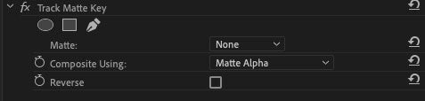 track matte key effect premiere pro