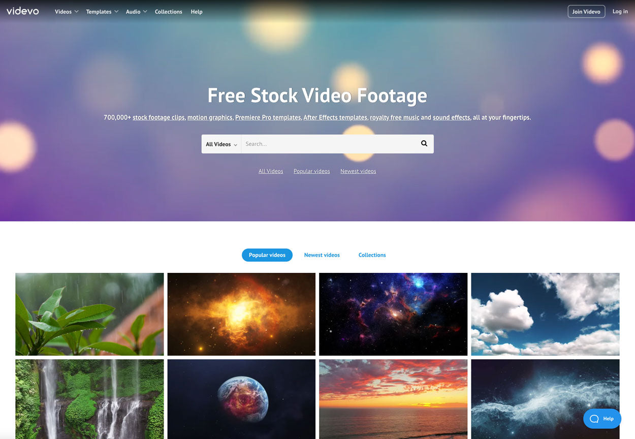 Free Stock Footage Videos, 4k After Effects Templates and More!