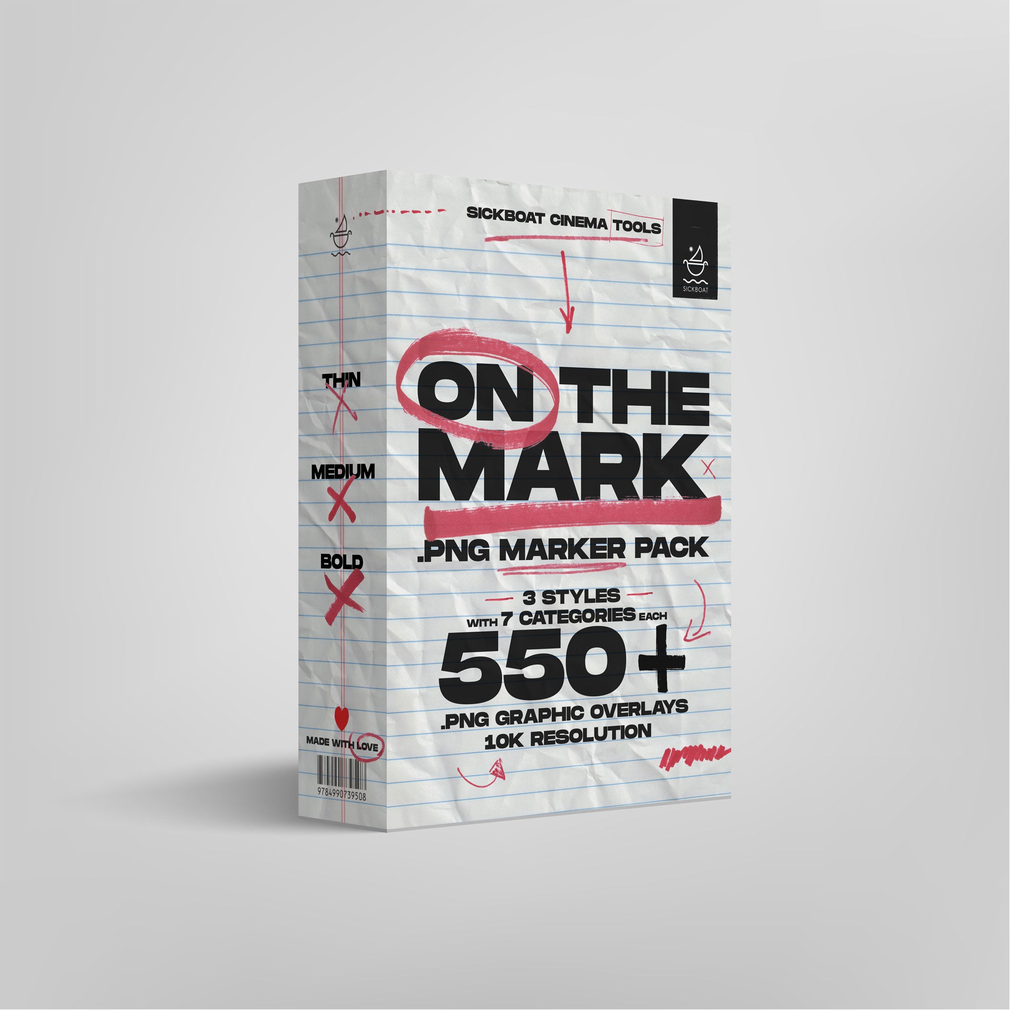 On The Mark: All-In-One Marker Pen Texture Pack (10K)