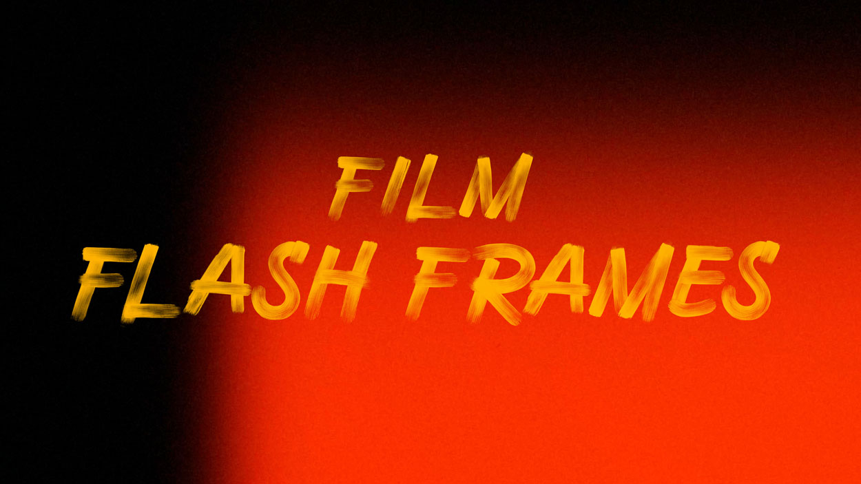 what is a film flash frame
