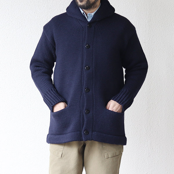 メーカー直送】 フリーホイーラーズ TURNED DOWN COLLAR SWEATER COAT