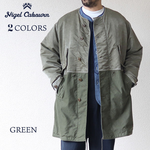 NIGEL CABOURN 1960s GAS PROTECT COAT PIGMENT 2 COLORS MAIN LINE
