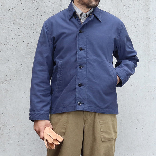 70年代 US NAVY UTILITY JACKET 44L www.linfo.re