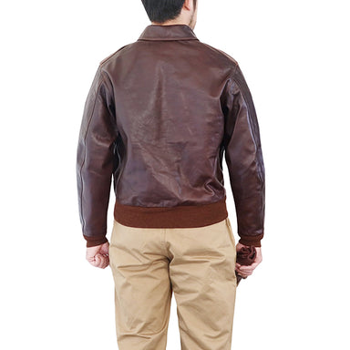 TYPE G-1 / EASTMAN MODEL / GOATSKIN / DARK BROWN / MADE IN UK