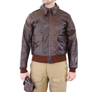 TYPE G-1 / EASTMAN MODEL / GOATSKIN / DARK BROWN / MADE IN UK