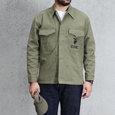 USMC SHIRT P-44 / FROGSKIN CAMO / HERRINGBONE TWILL — SPEEDWAY