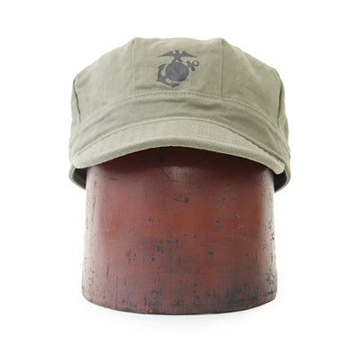 SALE / C-1 ATOLL SURVIVAL HAT / OLIVE HBT × YELLOW