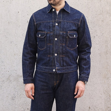 WIGWAG WORK JACKET / 1910 - 1920s STYLE WORK JACKET / 8oz INDIGO