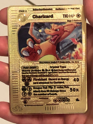 Charizard DX Custom Metal Pokemon Card – AcademGames