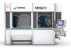 HHV2 High Velocity high production rate machining centre from Modig with two rotary tables