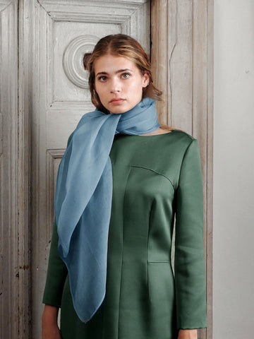 Silk Voile Foulard - Guado Urbino Fashion Accessories 