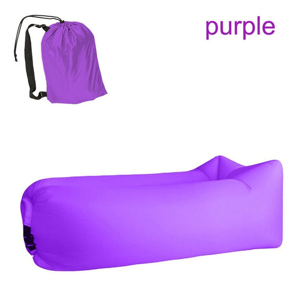 Camping inflatable Sofa lazy bag 3 Season ultralight down sleeping bag air bed Inflatable sofa lounger trending products 2019
