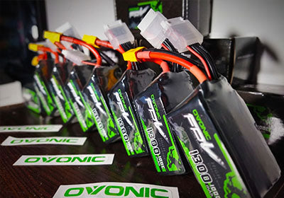 Ovonic 100C 6S 1300mAh LiPo Battery 22.2V Pack with XT60 Plug for Freestyle