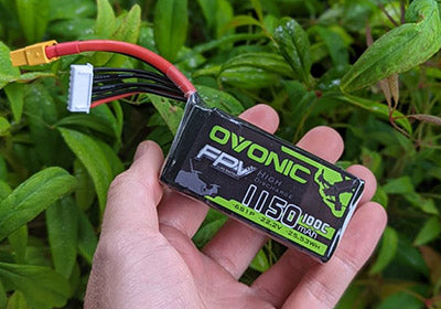 Ovonic 100C 6S 1150mAh 22.2V LiPo Battery for FPV Freestyle