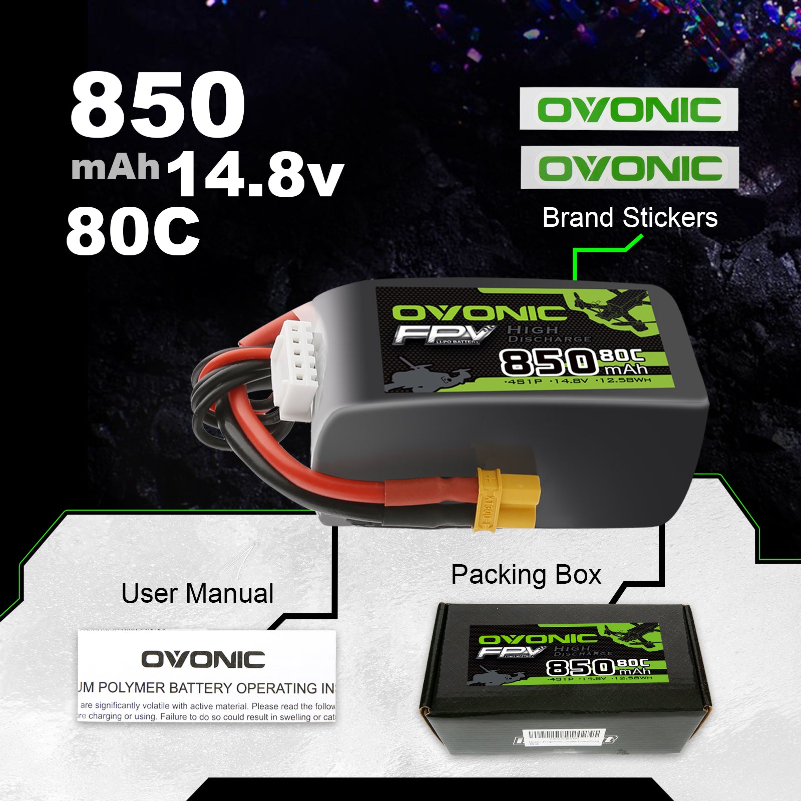 ovonic 4s 850mah