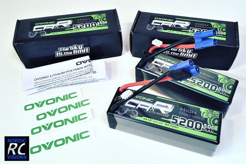 Ovonic 80C 3S 8000mAh 11.1V LiPo Battery for 1/8 1/10 Buggy Truck