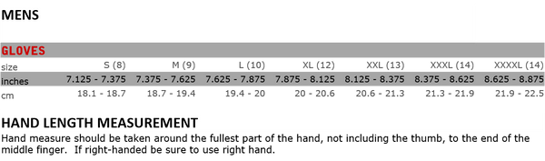 Fox Sizing Charts – GO-MX