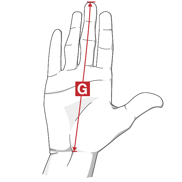 Gloves Sizing Instructions